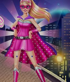 Barbie Süper Kahraman Giydirme