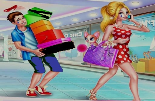 alışveriş merkezi kızı
